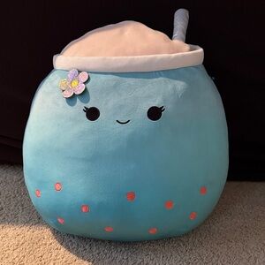 Blue Boba Squishmallow